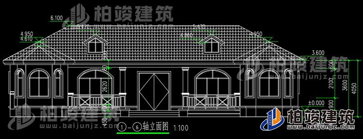 正立麵圖