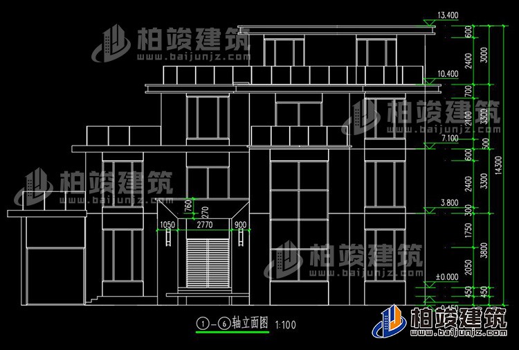 正立麵圖