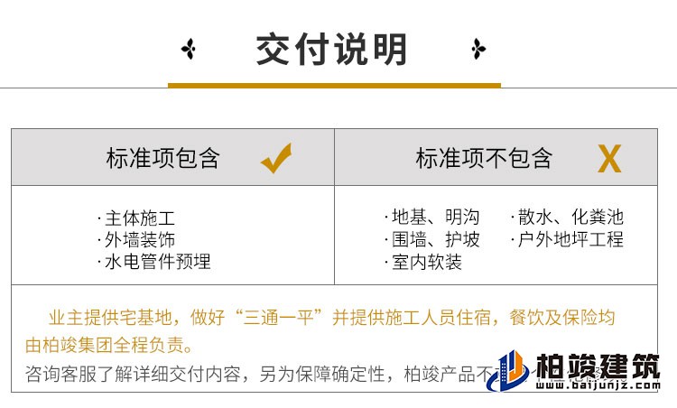 歐式風格豪華自建房B1001-簡歐風格