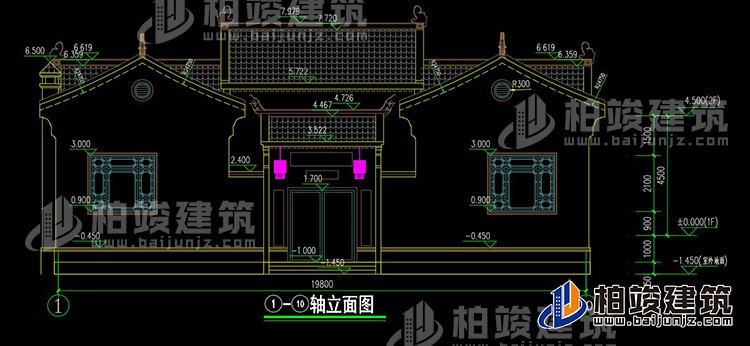 正立麵圖